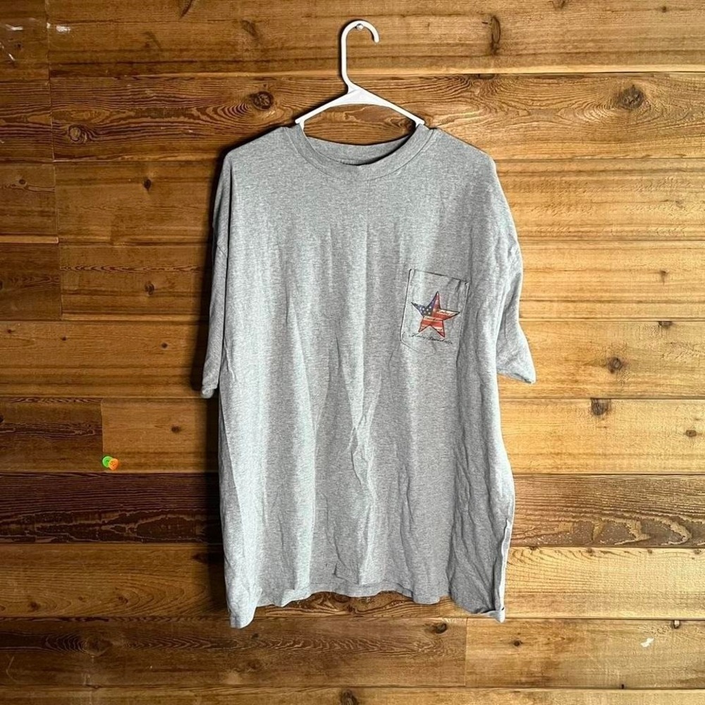 Harley Davidson grey pocket tee Size